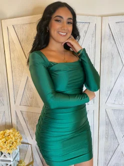 Sophia Dress (H Green)