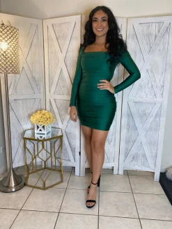 Sophia Dress (H Green)