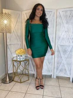Sophia Dress (H Green)