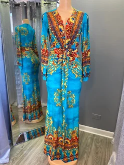 Spring Goddess Maxi Dress