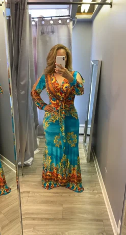 Spring Goddess Maxi Dress