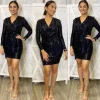 Trinity Dress - Black Multi