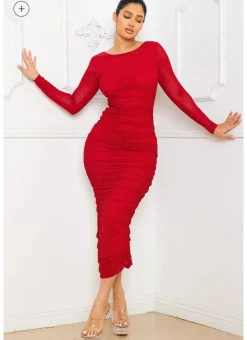 Victoria Dress (Red)