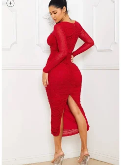 Victoria Dress (Red)