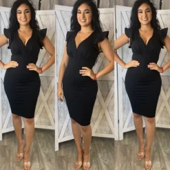 Yaleni Dress (Black)
