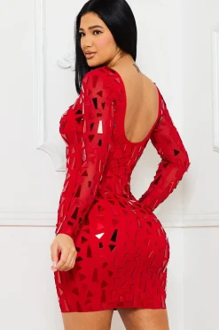 Yesi Dress (Red)