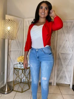 Your Go To Blazer (Red)