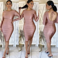 Yris Dress (Pink)