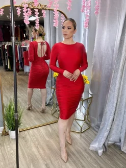 Yris Dress (Red)