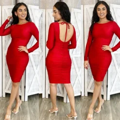 Yris Dress (Red)