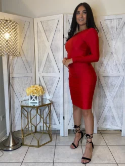 Yris Dress (Red)