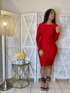 Yris Dress (Red)