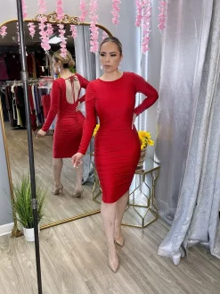 Yris Dress (Red)