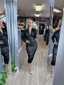 Ziana Dress (Black)